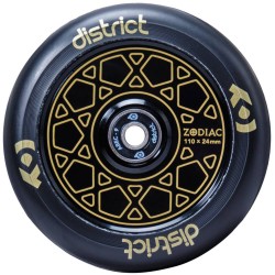 Rueda District Zodiac 110mm - Oro