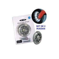 Ruedas con luces LED - Micro